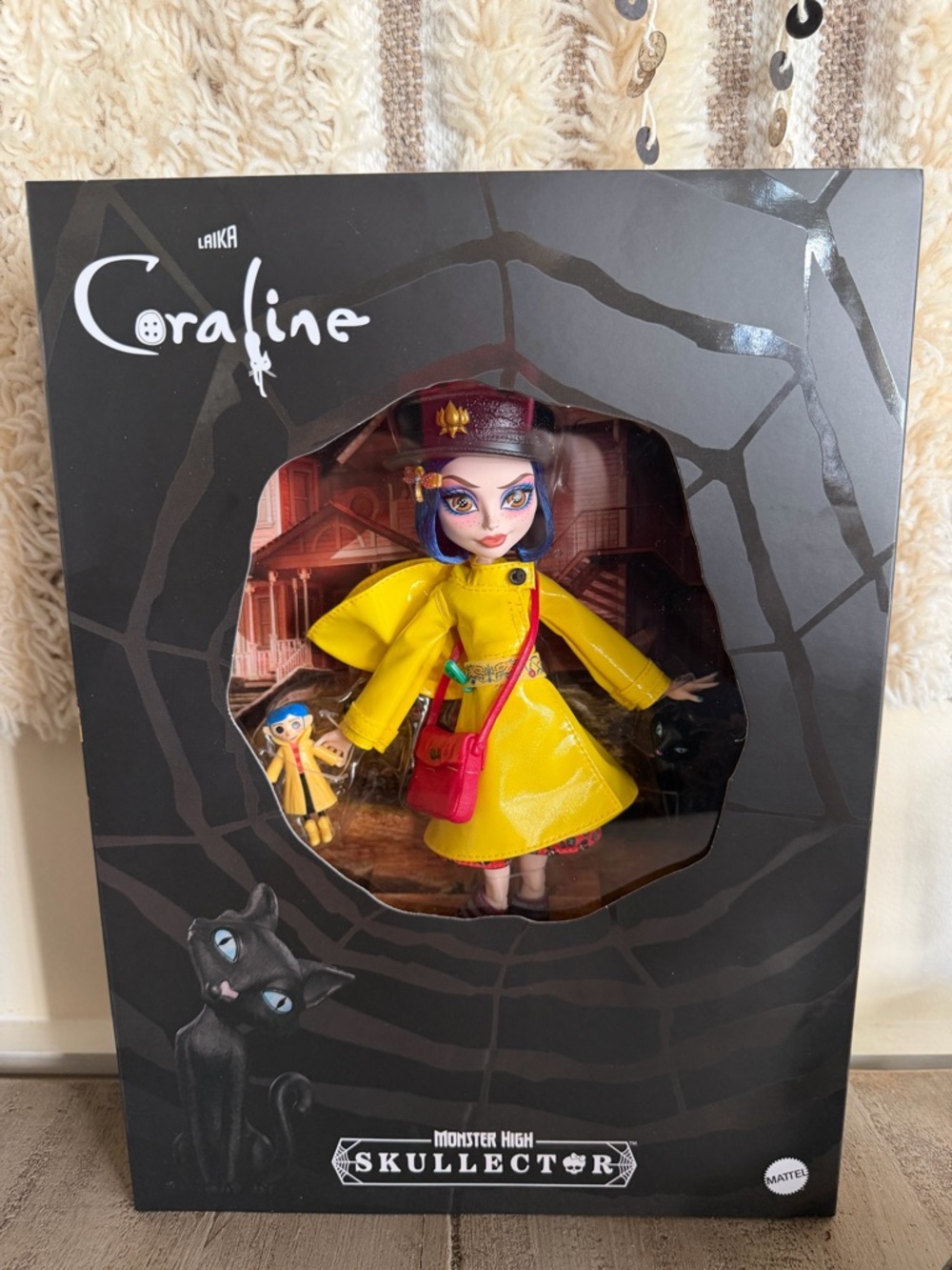 LIMITED EDITION Coraline Doll x Monster High Skullector NEW IN BOX SOLD OUT